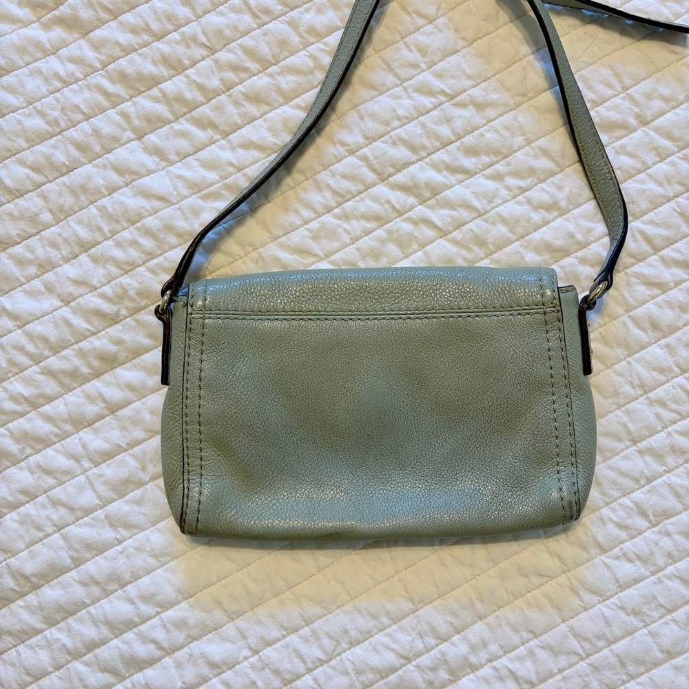Kate Spade Light Blue Leather Crossbody Bag - Picture 4 of 5